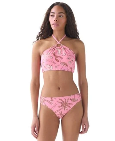 Kate Spade New York Womens High Neck Top High Cut Bottoms