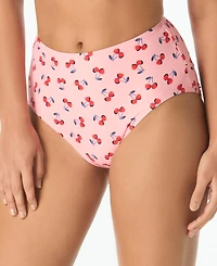 kate spade new york Women's High-Waist Swim Bottoms