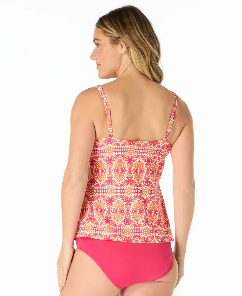 Coco Reef Women's Scoop Neck Pull-On Ultra Fit Tankini Top