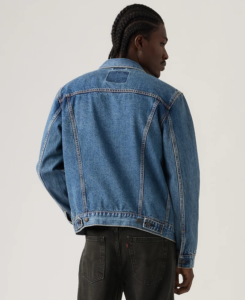 Levi's Men's Regular Fit Non-Stretch Denim Trucker Jacket