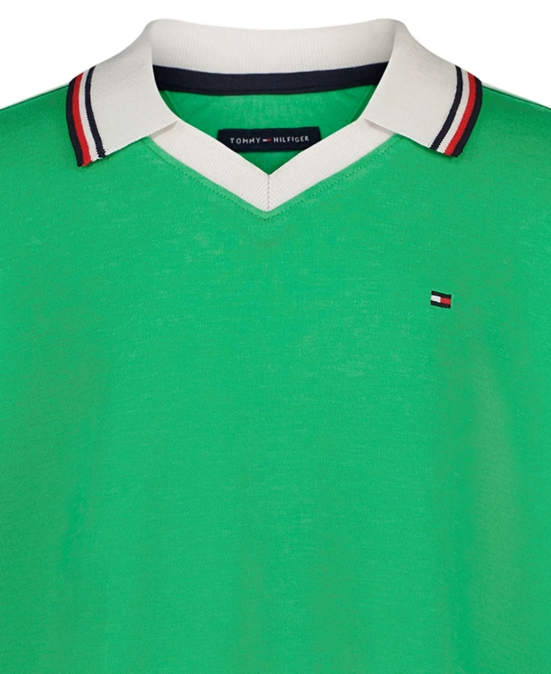 Tommy Hilfiger Boys' 10-20 Short-Sleeve Drop Shoulder Jersey