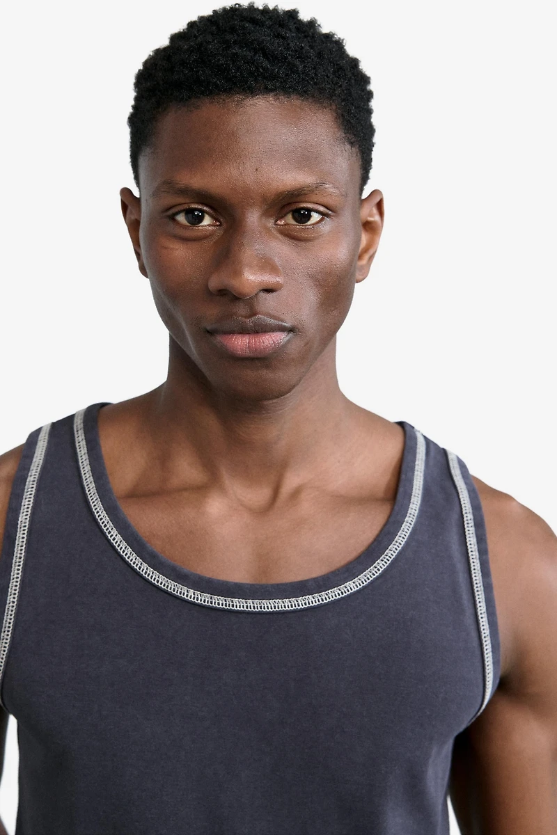 Desigual Men's Logo strappy T-shirt