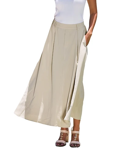 Cupshe Women's A-Line Silhouette Pull-on Closure Skirt