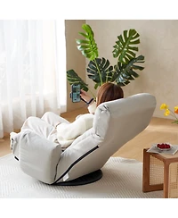 Streamdale Furniture Streamdale Ergonomic Lounge Chair with Foldable Arms