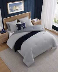 Tommy Hilfiger Tommy Sandbar Stripe Seersucker 3-Pc. Comforter Set