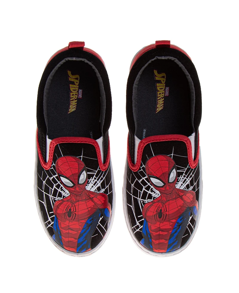 Spider-Man Boys Marvel Web-Slinging Hero Boys' Slip On Canvas Shoes