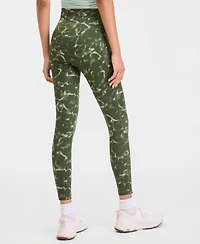 Id Ideology Women's Printed 7/8 Compression Leggings, Macy's Exclusive - Marina Whisper