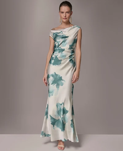 Donna Karan New York Women's Floral Gown