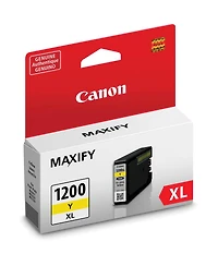 Canon Pgi-1200 Xl Yellow Pigment Ink Tank for Maxify MB2020, MB2120, MB2320, and MB2720 Printers, 900 Pages Yield