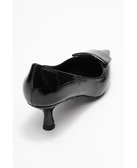 Prologue Shoes Women's Marcia Buckle Pointed Toe Pump