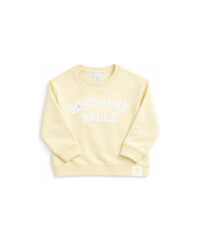 Bits & Bows Baby Girls Southern Belle Sweatshirt