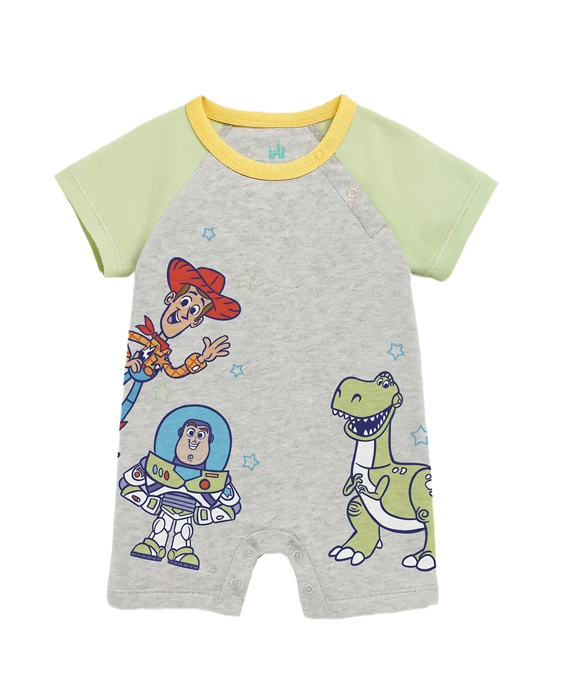 Disney Baby Boys' Toy Story Print Romper, 2-Pack