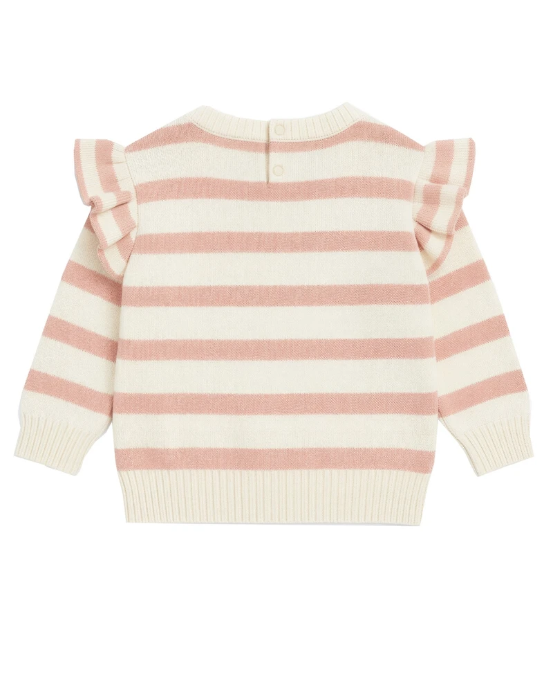 Disney Baby Girls' Minnie Character Top and Denim Pants, 2-Piece Set