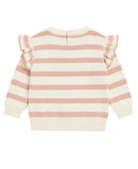 Disney Baby Girls' Minnie Character Top and Denim Pants, 2-Piece Set