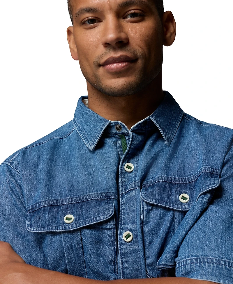 Columbia Men's Acker Rock Twill Short-Sleeve Button-Down Shirt