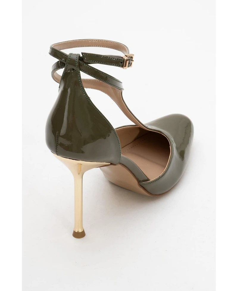 Prologue Shoes Women's Jon T Strap Pump