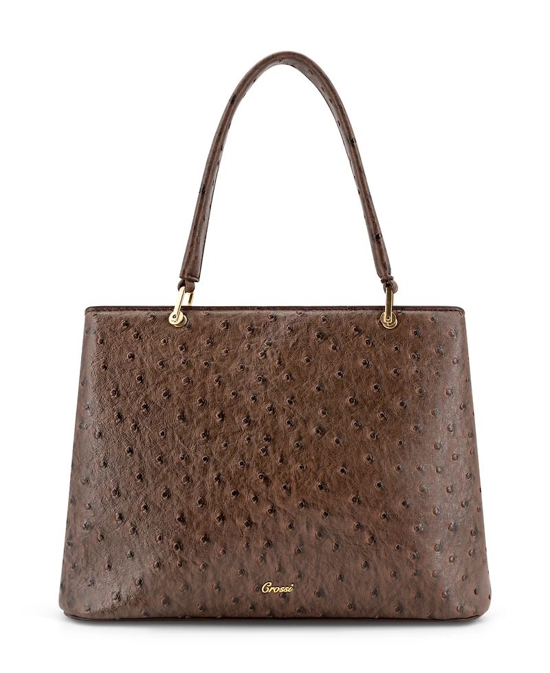 Like Dreams Remi Embossed Bow Medium Satchel Bag