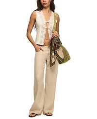 Lucky Brand Women's Baggy Wide Leg Pants