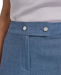 Calvin Klein Women's Mid-Rise Slim-Leg Pants