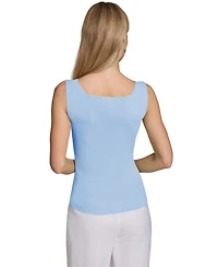 Calvin Klein Women's Scoop Neck Sweater Tank Top