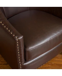 Streamdale Furniture Streamdale Bonded Leather Club Chair