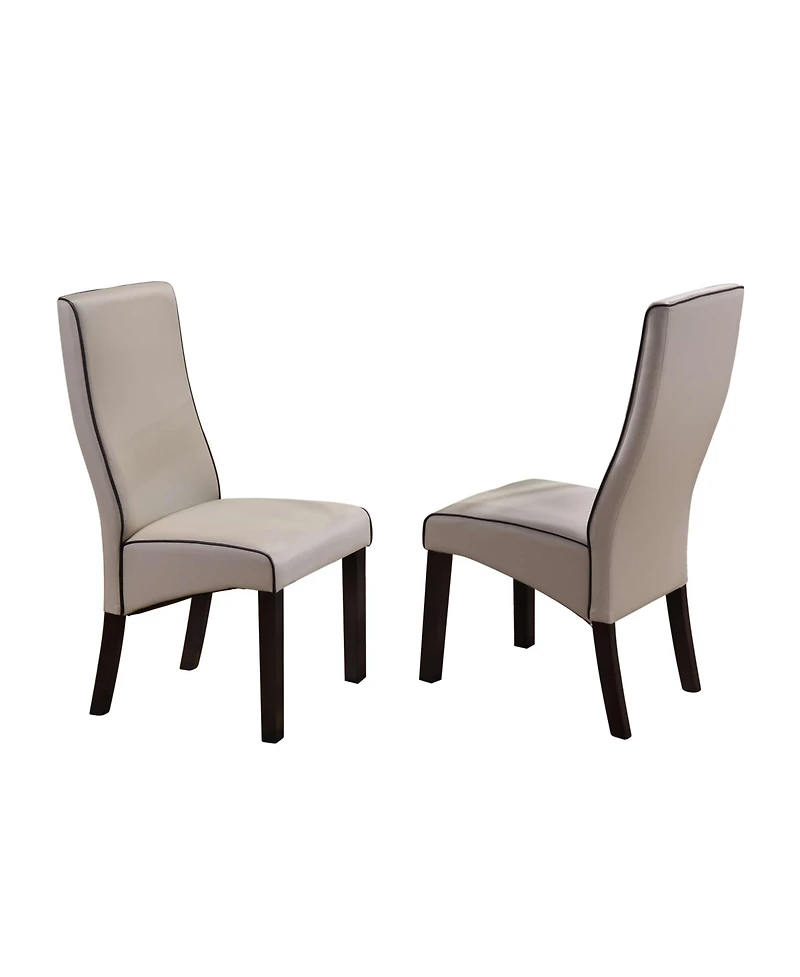 Kings Brand Furniture Set of 2 Dining Chairs
