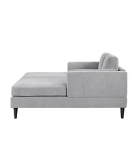 Streamdale Furniture Modern Chaise Lounge Sofa Bed 53.5" Upholstered Sofa Couch