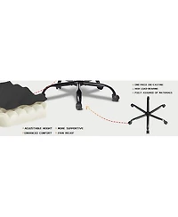 Streamdale Furniture Homall Ergonomic Gaming Chair with Headrest and Lumbar Pillow