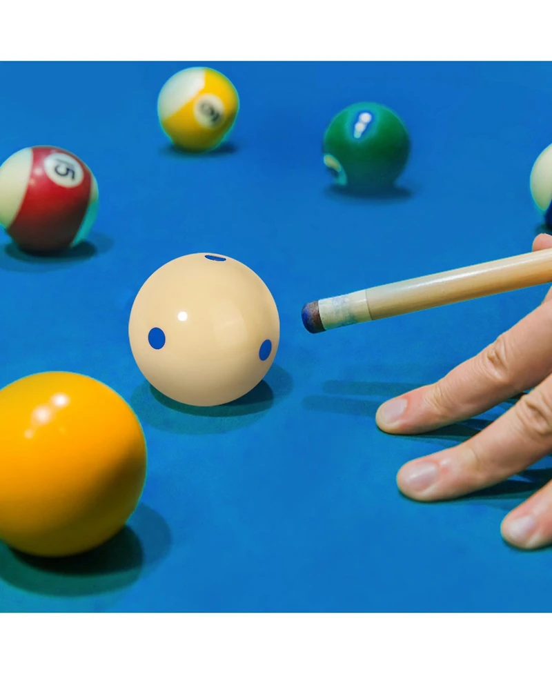 Gse Games & Sports Expert 2 1/4-Inch 6 Dot Training Cue Ball, Aaa-Grade Pro Cup Billiard Cue Ball