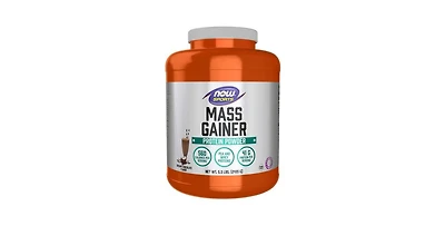 Now Foods Mass Gainer Protein Powder Creamy Chocolate, 5.5 Lbs