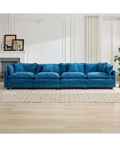 Streamdale Furniture Cloud Couch: Flexible, Modular Chenille Sofa for Ultimate Comfort