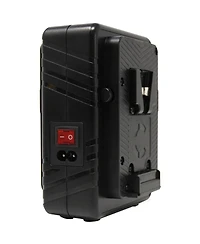 Core Swx Nanox Micro 150 150Wh 14.8V V-Mount Smart Battery, 2-Pack, Bundle with Gpm-X2S Mini Dual Travel Battery Charger