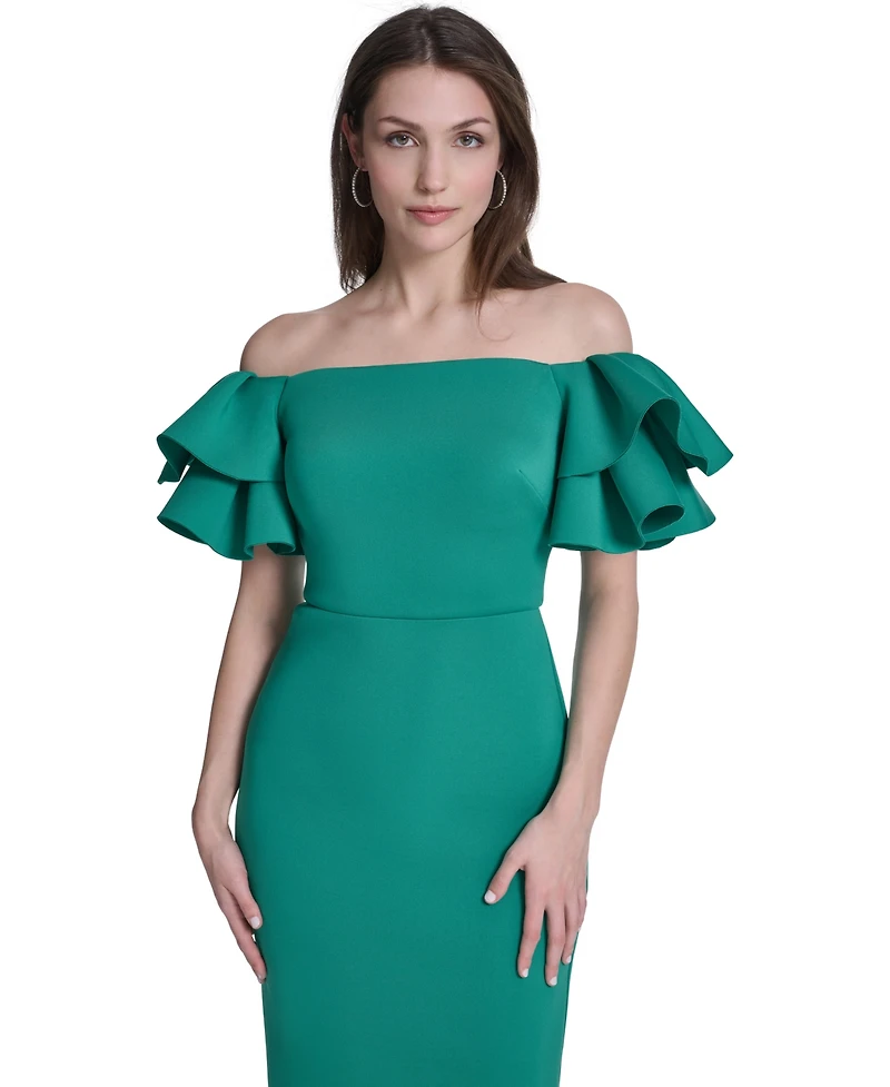 Eliza J Women's Off-The-Shoulder Sheath Dress