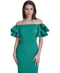 Eliza J Women's Off-The-Shoulder Sheath Dress