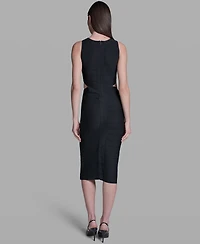 Bcbg Women's Sleeveless Crew Neck Dress