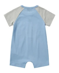 Disney Baby Boys' Mickey Print Romper and Hat, 2-Piece Set