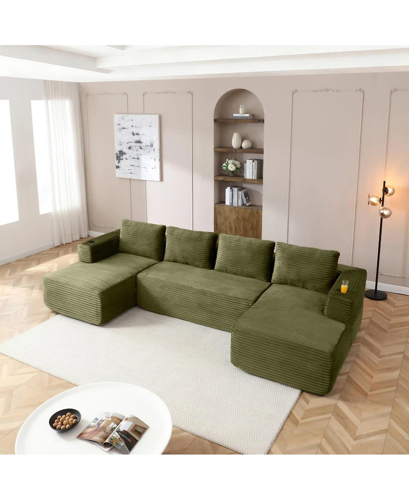 Streamdale Furniture Modular Sofa: Customizable, Boneless Couch for Any Space