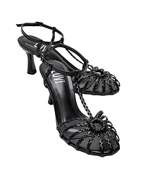 Prologue Shoes Women's Gerald Woven Strap Stiletto Pump