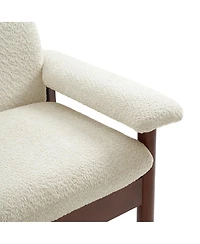 Streamdale Furniture Modern Loveseat Sofa 2 Seater Couch with Armrest Pillows