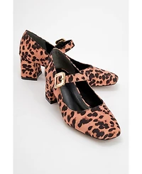 Prologue Shoes Women's Dolva Block Heel Mary Jane Pump