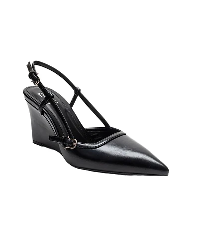 Prologue Shoes Women's Celia Pointed Toe Wedge Pump