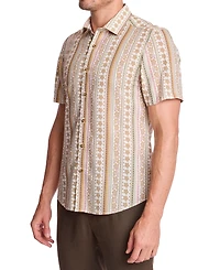 Paisley & Gray Men's Slim-Fit Spread Collar Shirt