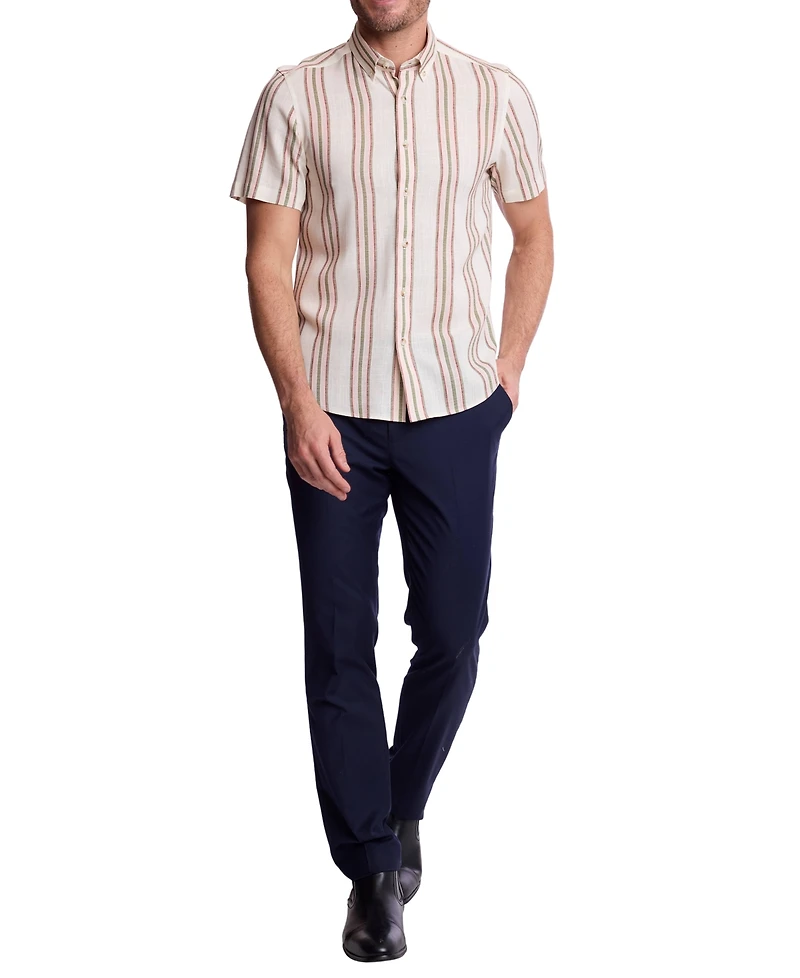 Paisley & Gray Men's Slim-Fit Collared Shirt