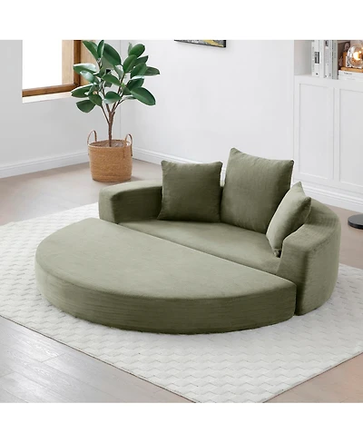 Streamdale Furniture Convertible Sofa Couch Bed, Multi-functional, Adjustable Futon for Apartment