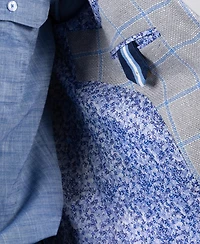 Tailorbyrd Men's Yarn Dye Windowpane Sport Coat