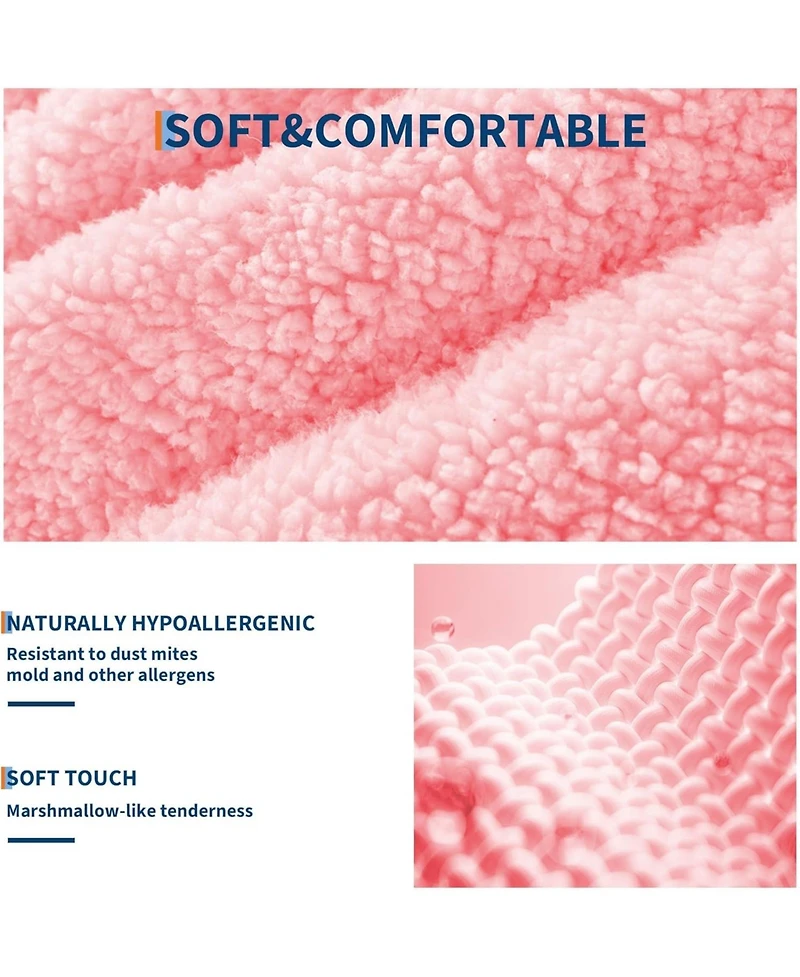 gaomon Queen Bed Frame Led Headboard Under Bed Drawer Metal Upholstered Platform Led Kids Bed Lamb Fleece Wood