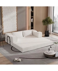 Streamdale Furniture King Size Folding Sofa Bed with 2 Pillows