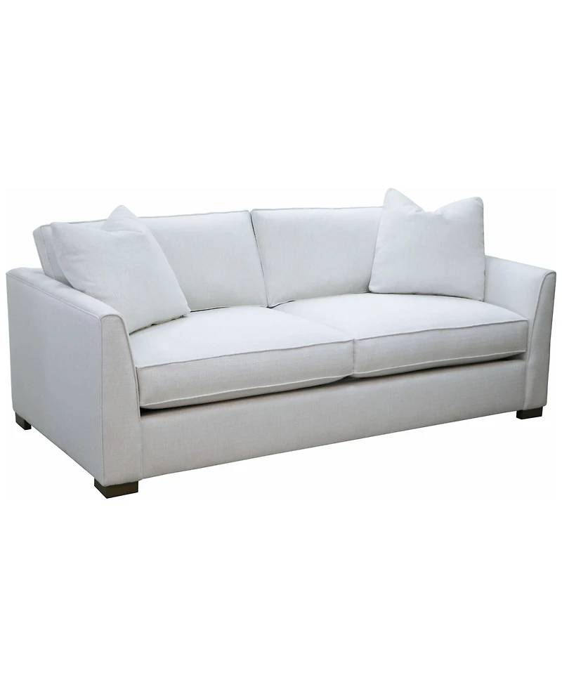 Corine 20" Upholstered Sofa with Toss Pillows