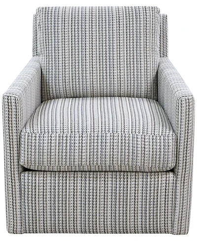 Corine 33" Upholstered Swivel Chair