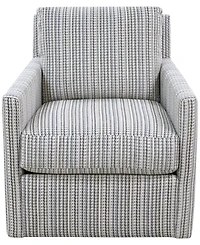 Corine 33" Upholstered Swivel Chair